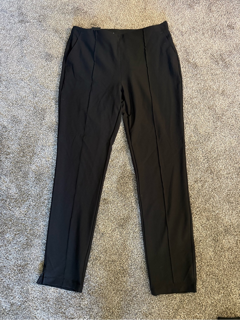adidas women's golf black pants NWT